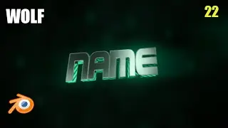 Intro Templates #22 Blender + Free Download