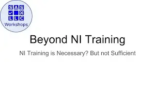 Beyond NI Training: What you need to know to be Effective in LabVIEW