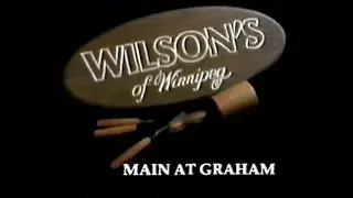 Wilson's of Winnipeg commercial (1989)
