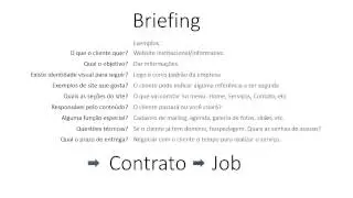 Briefing : Curso de Criação de Sites : Vídeo 04 de muitos