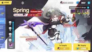 80 Pull Special Spina Astera Equipment! HI3 Gacha