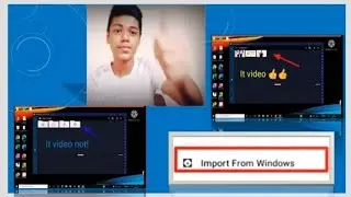 It Kinemaster in the import Media video not! How to Bluestack in the Media import windows video 👍👍