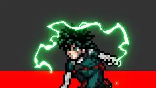 Deku vs Sandbag - [Sprite Animation]