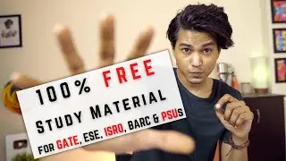 100% FREE Study Material for GATE, ISRO, BARC, PSUs & ESE | Prepare Without Coaching