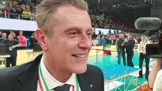 Finale Scudetto: il commento di Angelo Lorenzetti