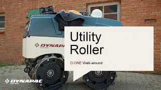 Dynapac D.ONE Walk-around