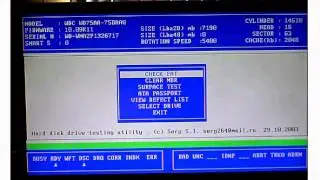 How to completely format an IDE (PATA) hard disk drive to its full capacity by deleting its MBR