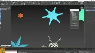 3ds max script course: 074 Snowflake