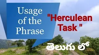 Usage of the Phrase -