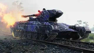 Tesak • Professional Avalanche of Fire Dominates • World of Tanks