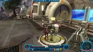 Star Wars: The Old Republic Walkthrough Part 2 Jedi Temple Let's Play Gameplay