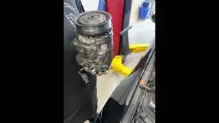 BMW 3 Series A/C Compressor Explosion 