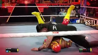 WWE 2K23 Mods 1.10 PC Indonesia Rey Mysterio vs Dominik Mysterio