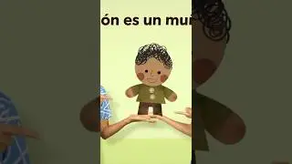 Pin pon el muñeco de cartón  