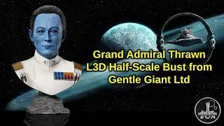 Grand Admiral Thrawn L3D Half Scale Bust review