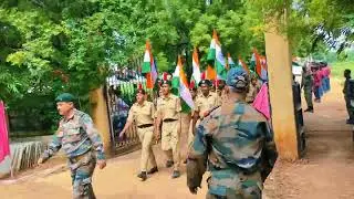 #AzadiKaAmritMahotsav in Government degree college for mens Kurnool | NCC Rally| Army commander |