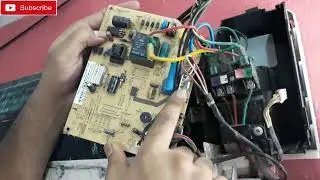 How To Replace AC Indoor Unit Blower Motor Capacitor In English // AC Indoor Unit Fan Capacitor