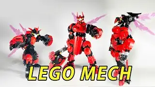 LEGO BIONICLE MOC BUILDING『RED MECH』