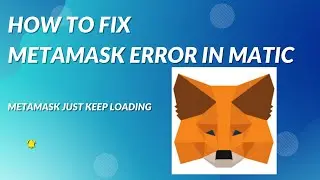 Metamask Loading Error with Matic Network