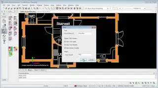 Area and Volume Scheduling in Caddie .dwg Architecture compatible CAD software