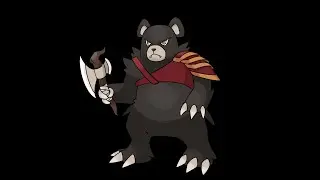 Cooter King Game (Black Bear) Concept Art
