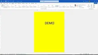 How to Print Microsoft Word Page color