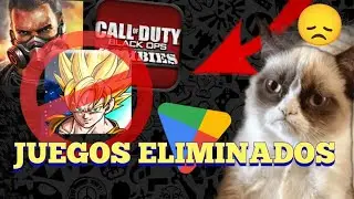 PROBÉ JUEGOS ELIMINADOS DE LA PLAY STORE* #games