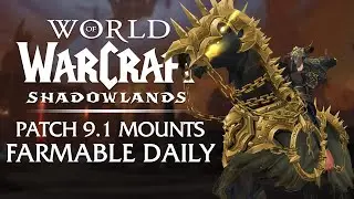 8 Chains of Domination Mounts you can Farm DAILY! | Shadowlands
