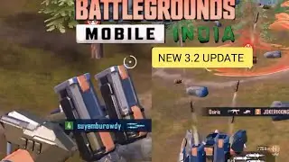 BGMI 3.2 UPDATE IS HERE | BGMI 3.2 UPDATE NEW MECHA FUSION MODE