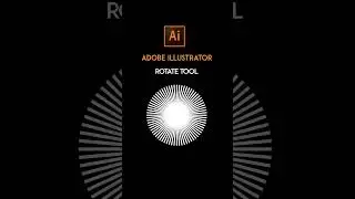 Adobe illustrator rotate tool ( adobe illustrator tutorial )