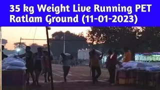 35 kg Weight Live Running//RRC Group D Ratlam Ground