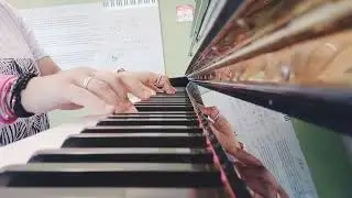 In between lessons: mini improvisation on piano