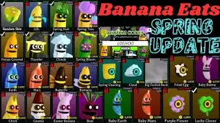 Banana Eats Roblox Krish3405 |Special Video On Spring Update @ Banana Eats 😉😝😍☺️