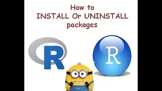 How to Install one or multiple packages in R | How to uninstall one or multiple packages in R