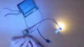 Программируемый фонарик на микроконтроллере Attiny13 v3