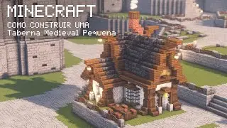 Minecraft | Medieval City | How to Build a Small Medieval Tavern