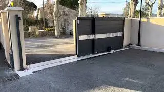 #AUTOMATISATION #PORTAIL #TELESCOPIQUE #MOTEUR #COULISSANT #BENINCA