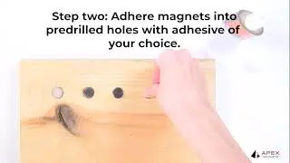 DIY Magnetic Shelves