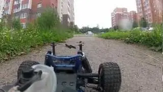 RC Mitsubishi pajero 1/8 двс