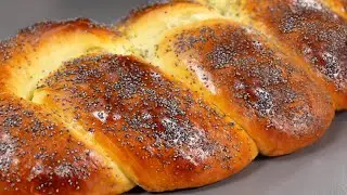 Воздушная ПЛЕТЁНКА С НАЧИНКОЙ: сдобная выпечка пышная и мягкая