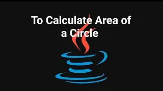 Prgm#72 To calculate area of a circle