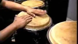 Clave Slap Exercise on Congas - Rudy Quesada