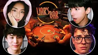 LIAR'S BAR but with Among Us PROS