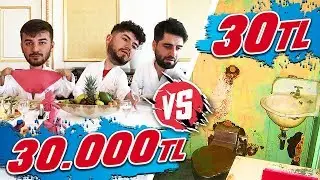 30.000 TL OTEL VS 30 TL'LİK OTEL !!
