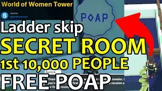 Sandbox World of Women Tower SECRET POAP Ladder Skip