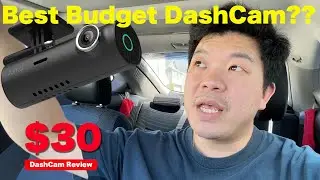 Is this the Best Budget Dash Cam? | $30 DashCam Amazon finds
