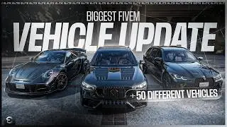 NEW BIGGEST FIVEM LORE-FRIENDLY VEHICLE UPDATE (PART. ONE)