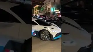 The Prince of Qatar visiting Monaco in his Buggat #car #lamborghini #luxurycars