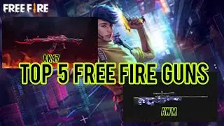 Best guns in free fire || free fire tips and tricks