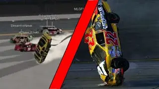 Ro-Racing crash at Daytona but with Scott Wimmer’s 2005 flip audio